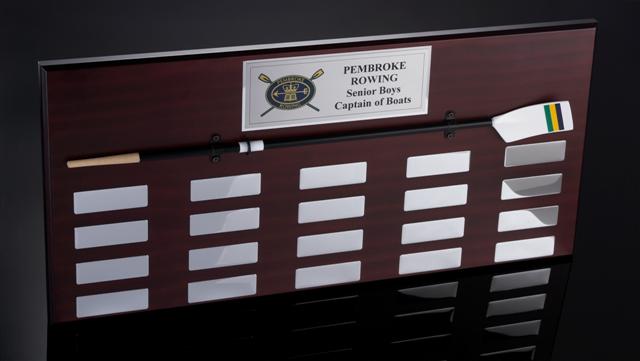 Perpetual Rowing Plaque