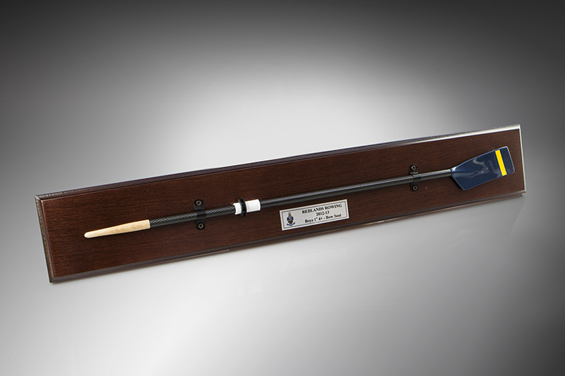 Mounted Replica Oar